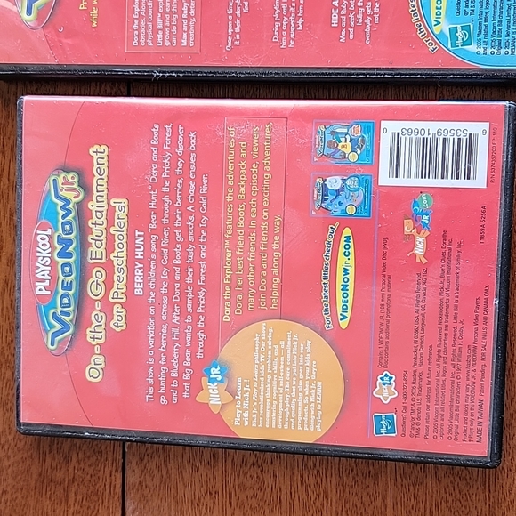 Playskool Video Now Jr Nick Jr DORA THE Explorer  Liitle Bill Max & Ruby - Picture 7 of 7